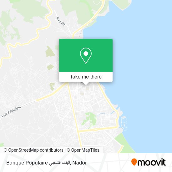 Banque Populaire البنك الشعبي map