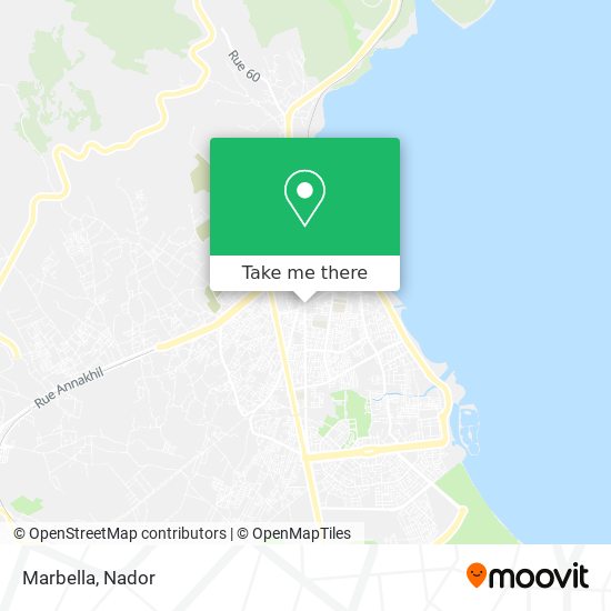 Marbella map