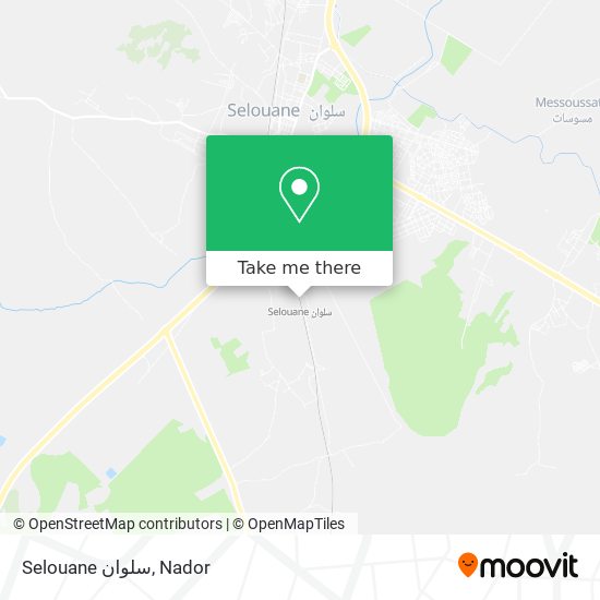 Selouane سلوان map