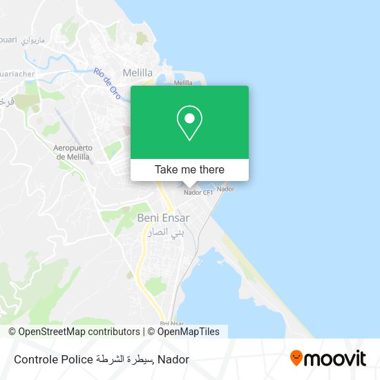 Controle Police سيطرة الشرطة map