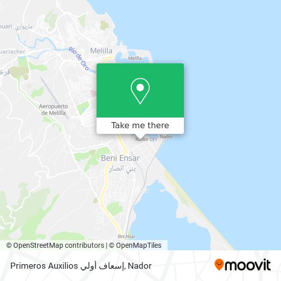 Primeros Auxilios  إسعاف أولي map