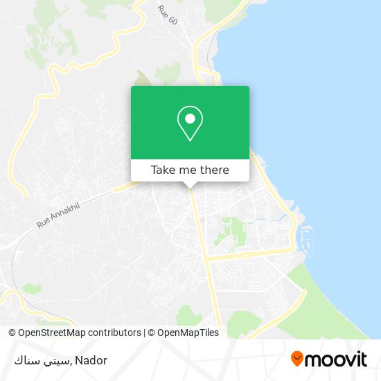 سيتي سناك map