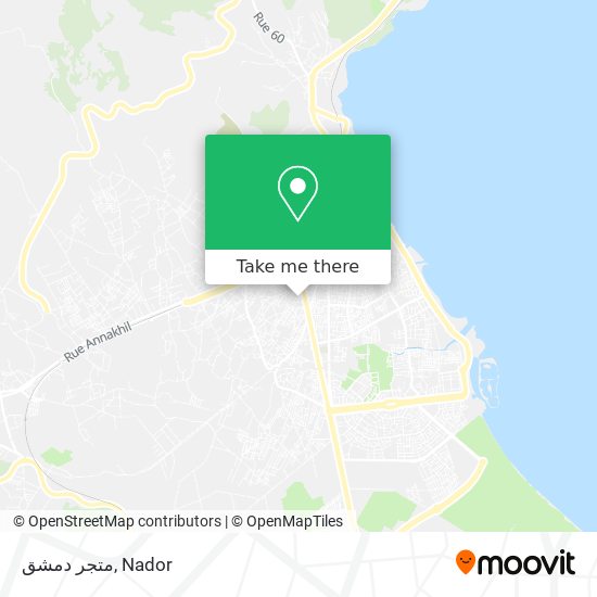 متجر دمشق map