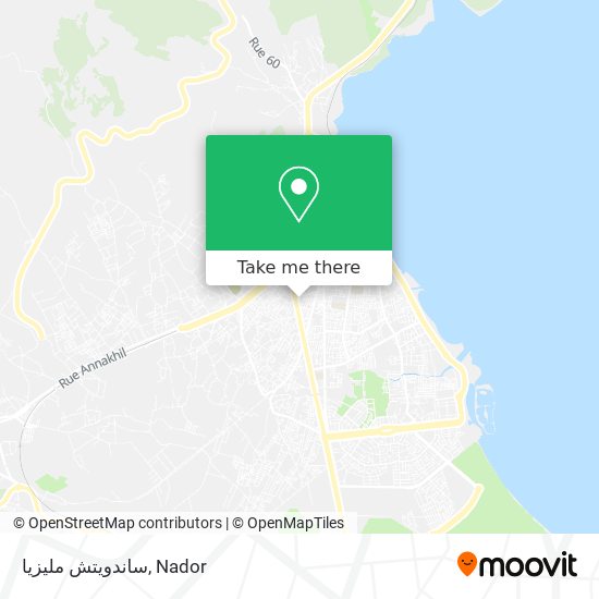ساندويتش مليزيا map