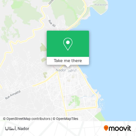 أنطاليا map
