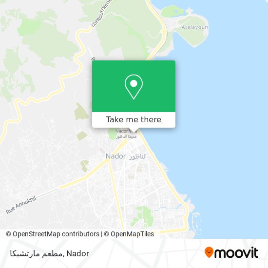 مطعم مارتشيكا map