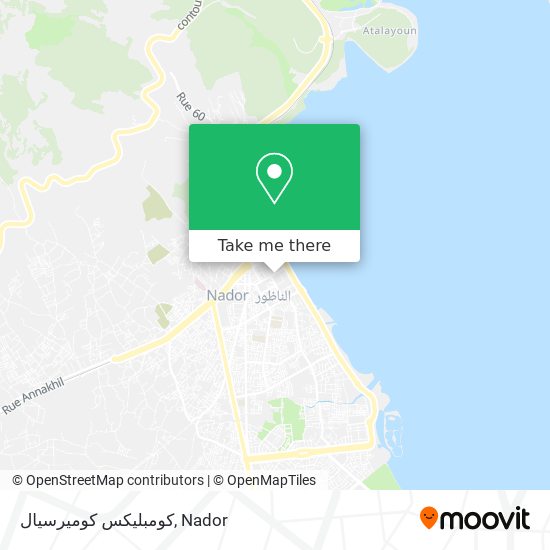 كومبليكس كوميرسيال map