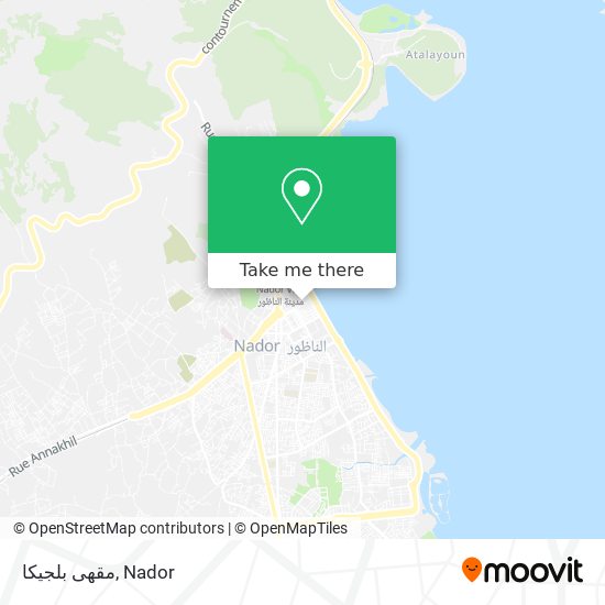 مقهى بلجيكا map