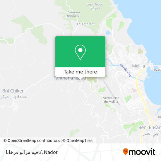 كافيه مرابو فرخانا map