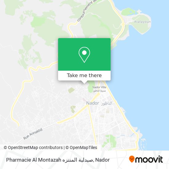 Pharmacie Al Montazah صيدلية المنتزه map