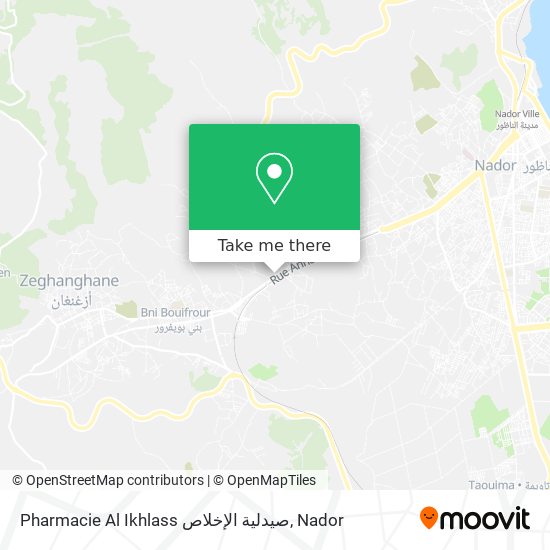 Pharmacie Al Ikhlass صيدلية الإخلاص map