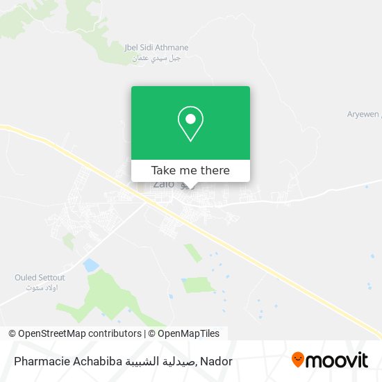 Pharmacie Achabiba صيدلية الشبيبة map