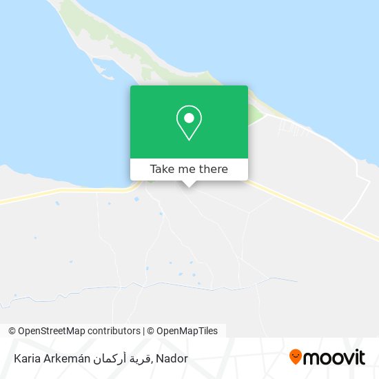 Karia Arkemán قرية أركمان map