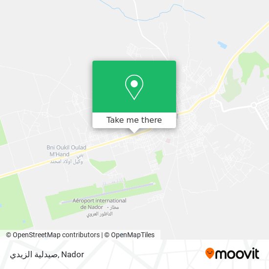 صيدلية الزيدي map