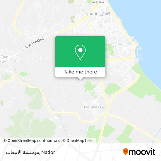 مؤسسة الانبعاث map
