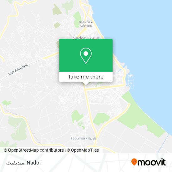 ميديفيت map