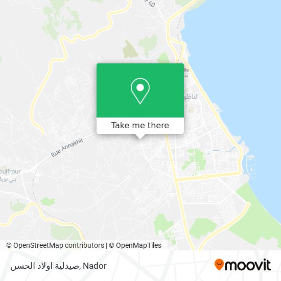 صيدلية اولاد الحسن map