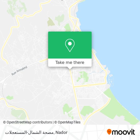 مصحة الشمال-المستعجلات map