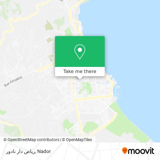 رياض دار نادور map