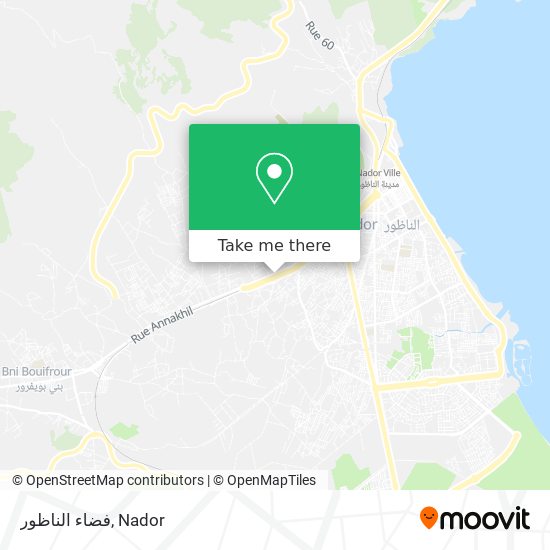فضاء الناظور map