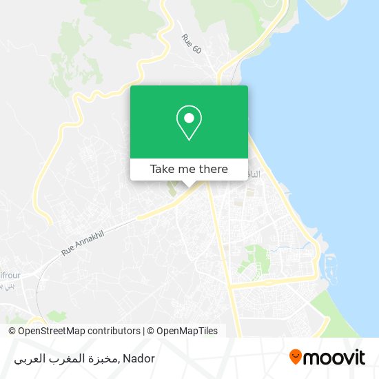 مخبزة المغرب العربي map
