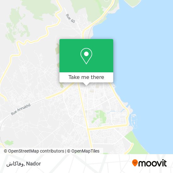 وفاكاش map