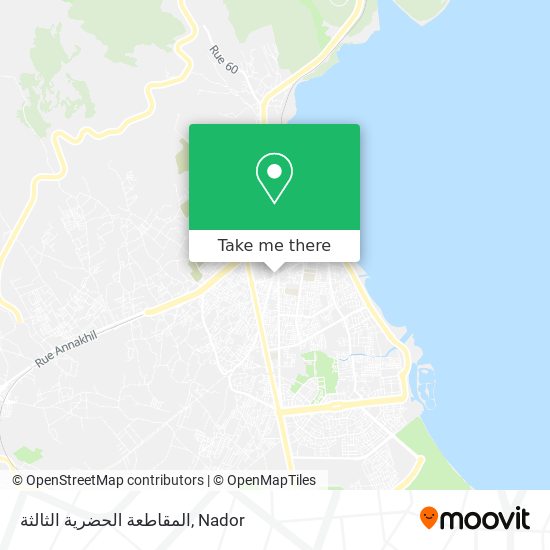 المقاطعة الحضرية الثالثة map