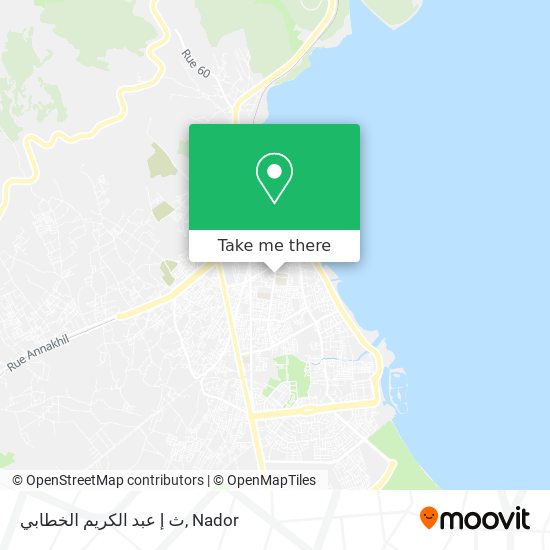 ث إ عبد الكريم الخطابي map