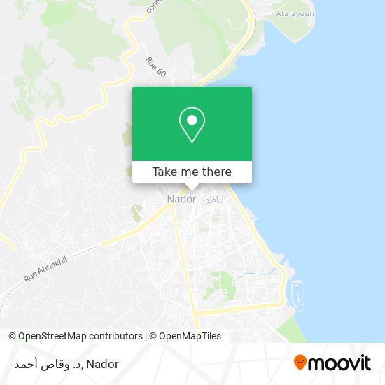 د. وقاص أحمد map