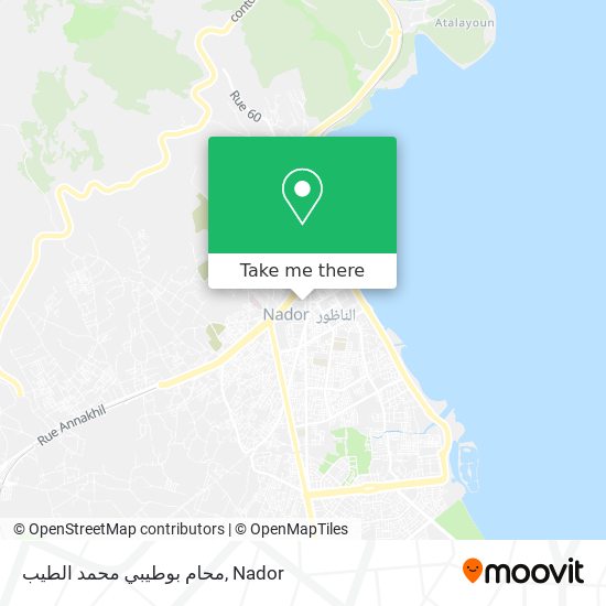 محام بوطيبي محمد الطيب map