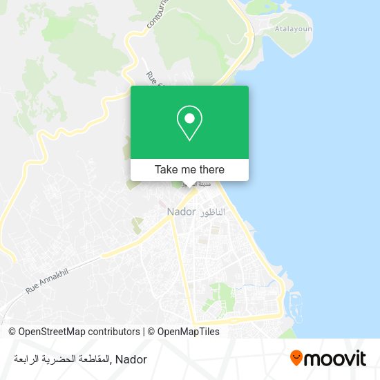 المقاطعة الحضرية الرابعة map