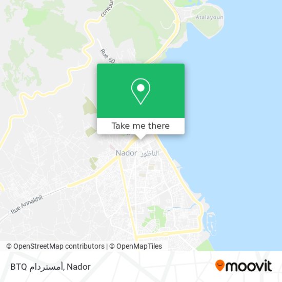 BTQ أمستردام map