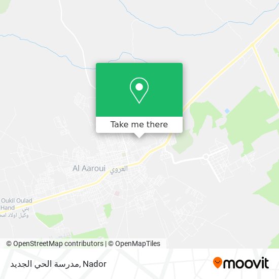 مدرسة الحي الجديد map