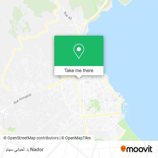 د. لحياني سهام map