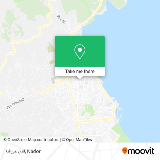 فندق خيرالدا map