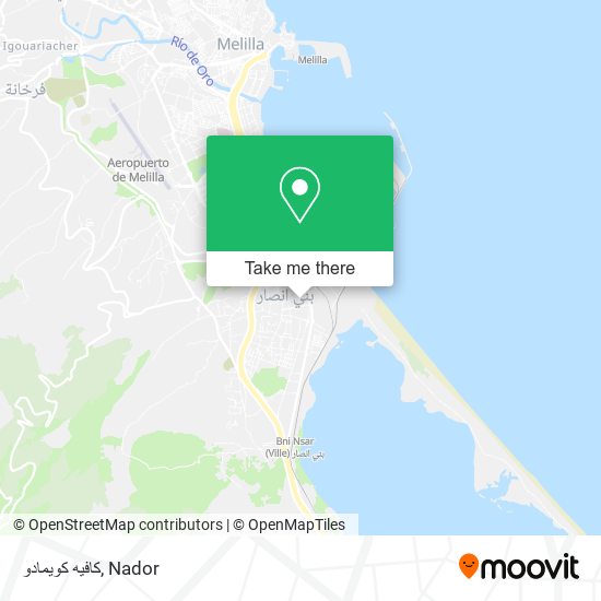 كافيه كويمادو map