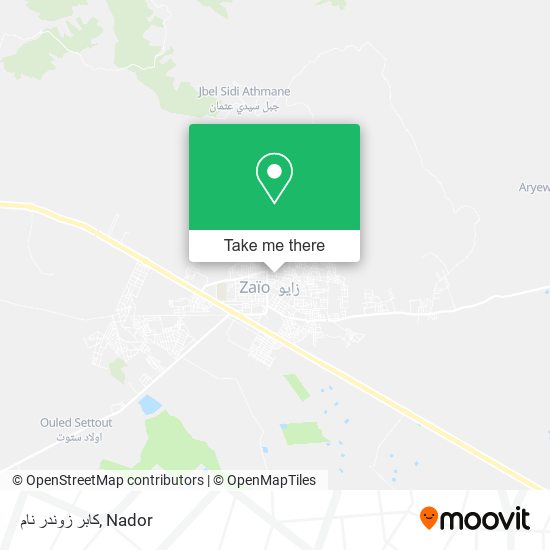 كابر زوندر نام map