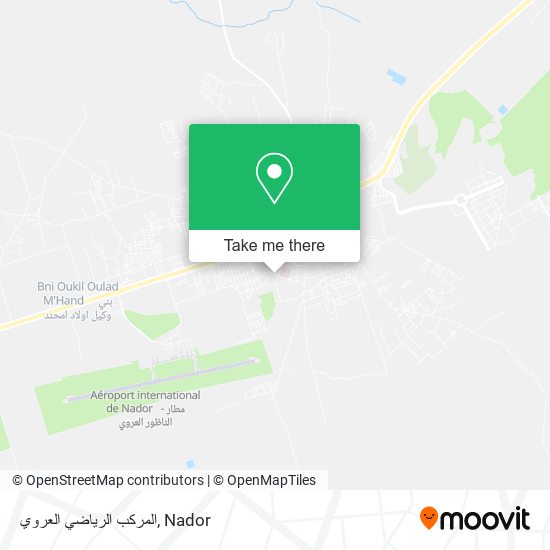 المركب الرياضي العروي map