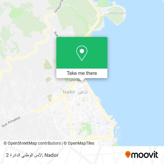 الأمن الوطني الدائرة 2 map
