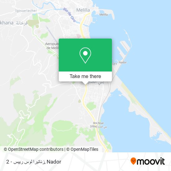 2 - زناتيرا لوس رييس map
