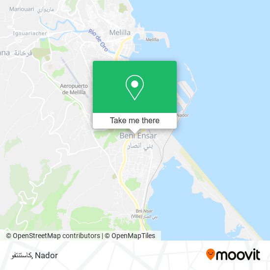 كاستنتفو map