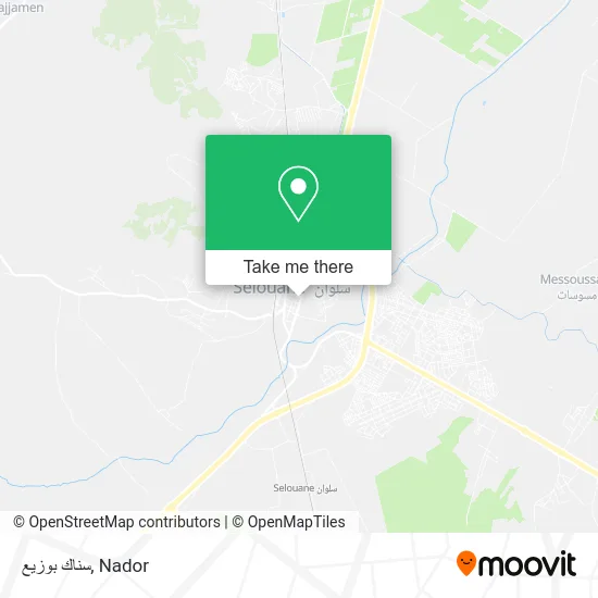 سناك بوزيع map