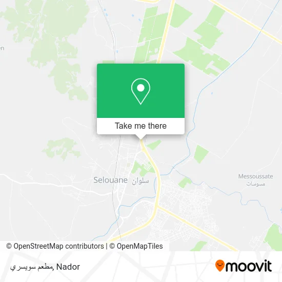 مطعم سويسري plan