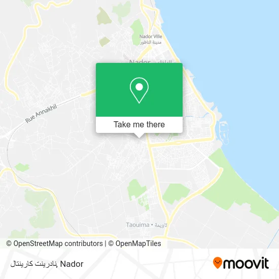 نادرينت كارينتال map