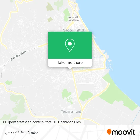 عقارات روسي map