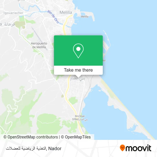 التغذية الرياضية للعضلات map