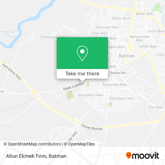 Altun Ekmek Fırını map