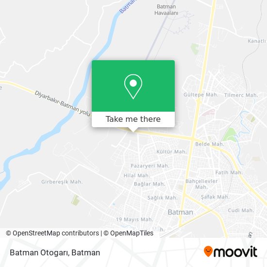 Batman Otogarı map