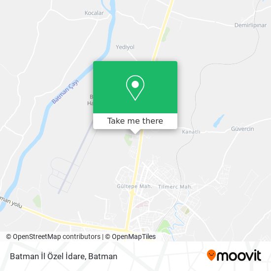 Batman İl Özel İdare map