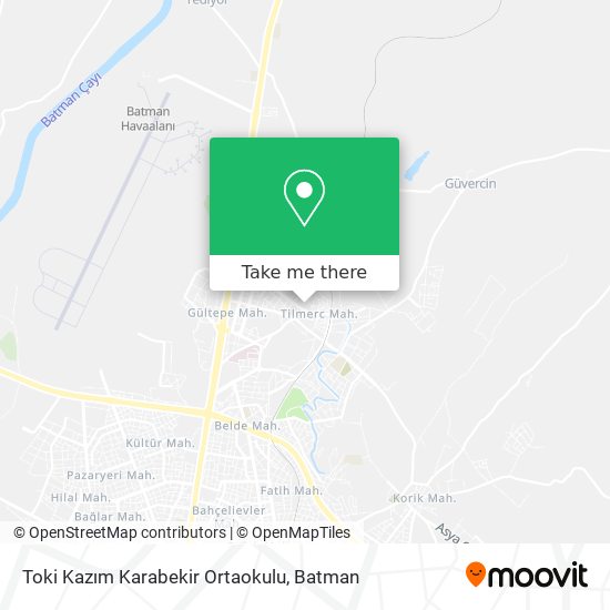 Toki Kazım Karabekir Ortaokulu map